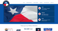 Desktop Screenshot of libertyhillchamber.org
